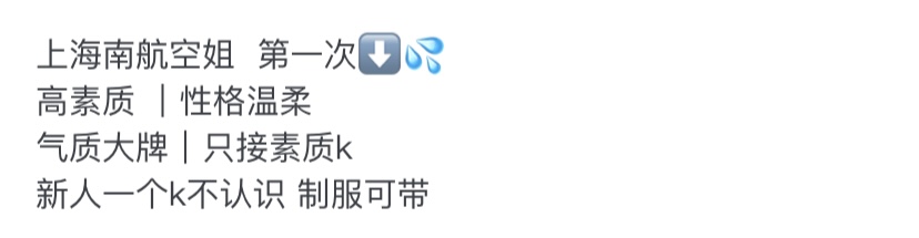 Y4003B-南航 徐汇南航空姐 Gallery 1